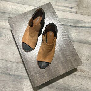 Womens Merrell Brown Platform Wedge Heels